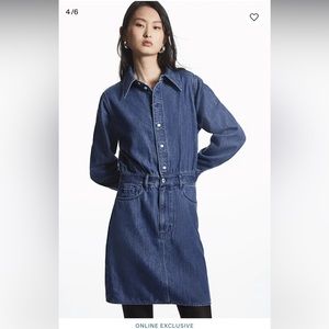 COS Structured Denim Shirt Dress